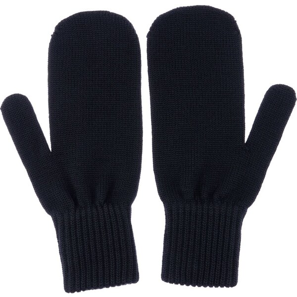 Vlnené palčiaky Vlnka P01 čierna veľkosti oblečenia M 35882557