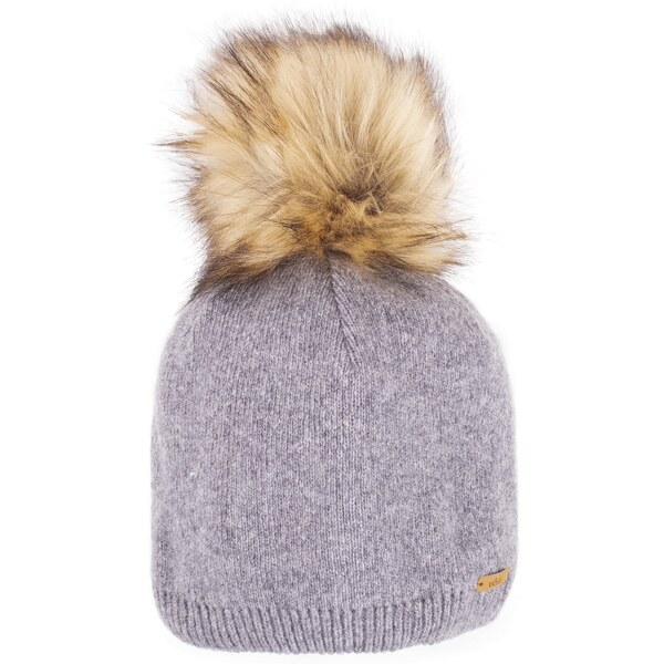 Vlnená čiapka Vlnka V06 sivá 50220489