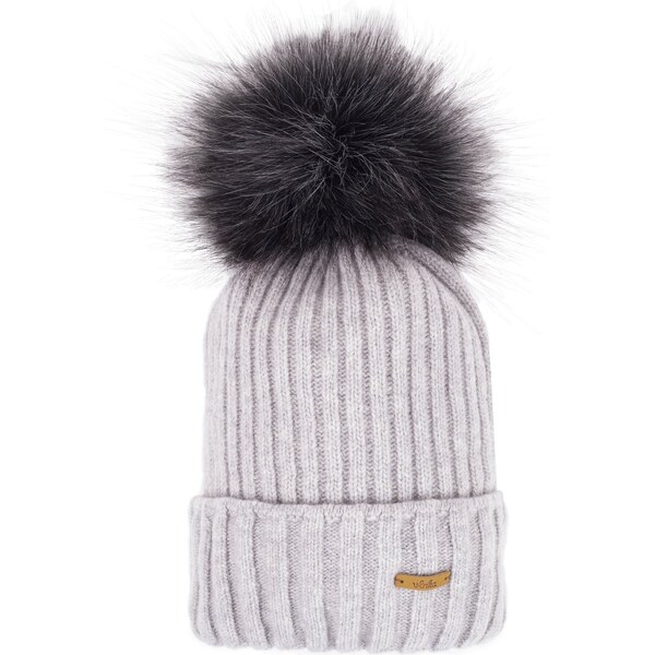 Vlnená čiapka Vlnka V04 svetlo sivá 50220490