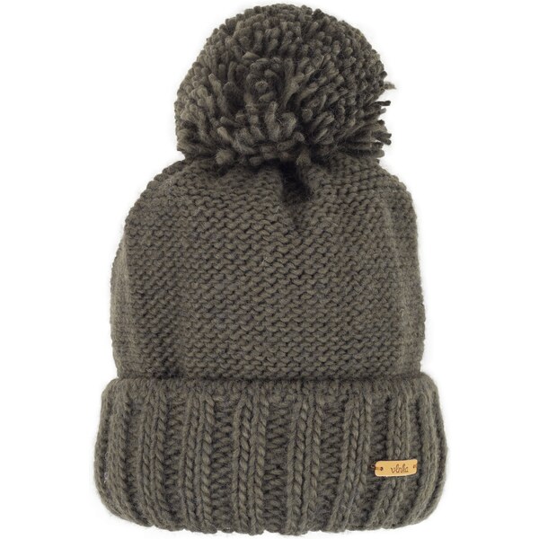 Vlnená čiapka Vlnka V03 zelená 50220494