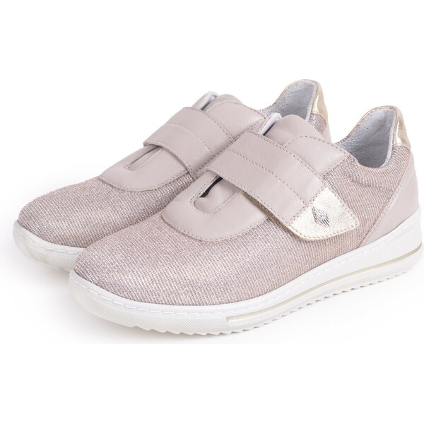 Vlnka Dámske kožené tenisky Ingrid béžová veľkosti obuvi - dospelí 36 31561069