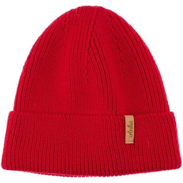 Vlnená čiapka Vlnka V21 červená 58291059