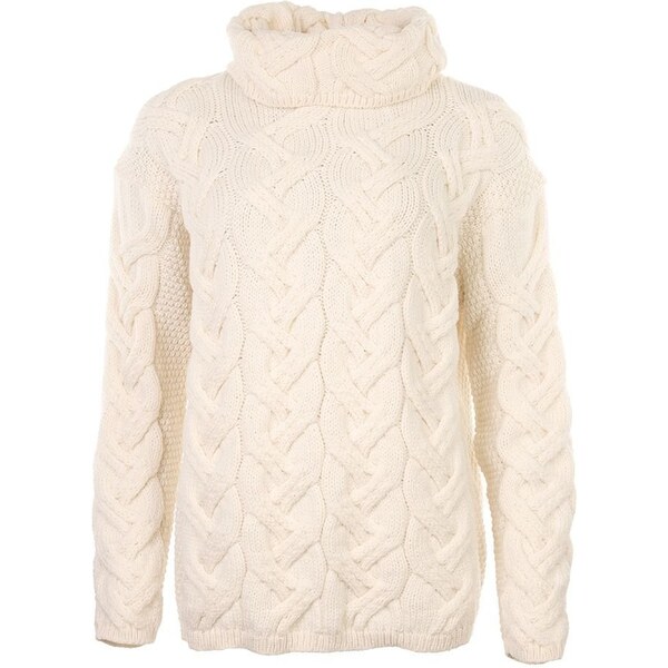 Dámsky vlnený sveter Vlnka S03 prírodná veľkosti oblečenia L 65796947