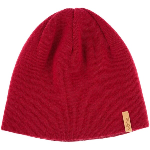 Vlnená čiapka Vlnka V22 červená 50220508