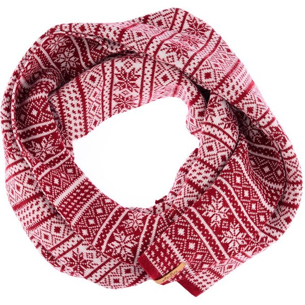 Vlnený šál Vlnka B02 červená veľkosti oblečenia Uni 35239296