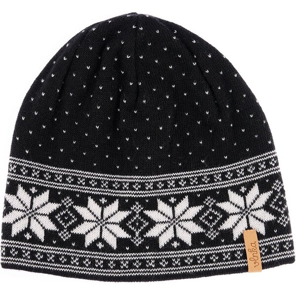 Vlnená čiapka Vlnka V25 čierna 50220515