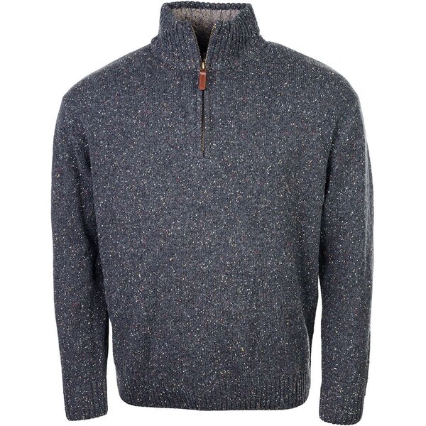 Vlnka Pánsky vlnený sveter S10 tmavo sivá veľkosti oblečenia M 65797102