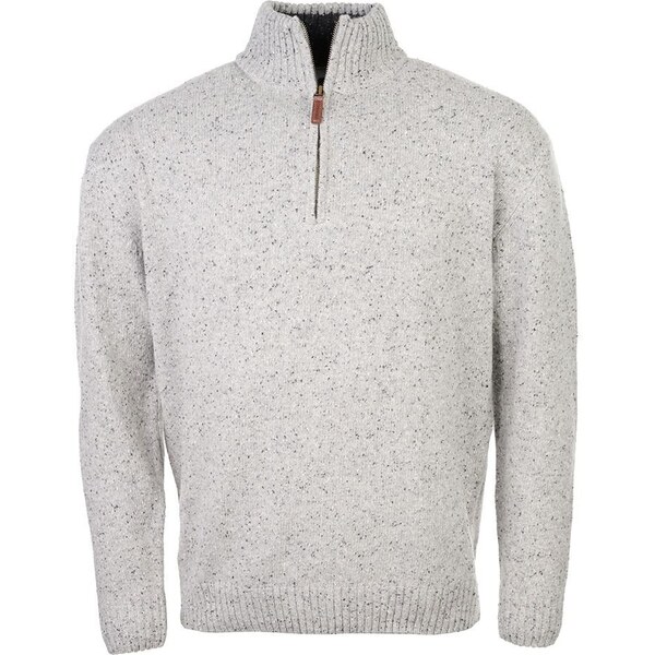 Vlnka Pánsky vlnený sveter S10 sivá veľkosti oblečenia XL 65797250