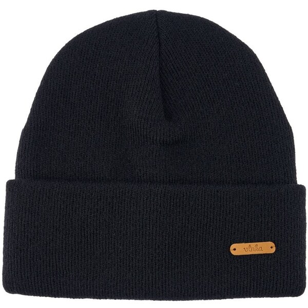 Detská vlnená čiapka Vlnka V16 čierna 50220527