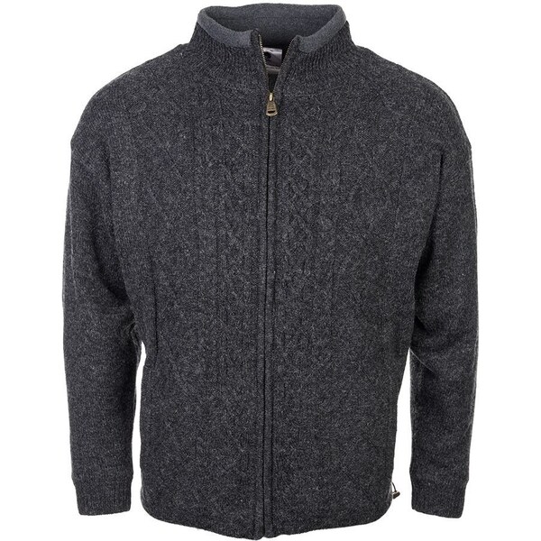 Vlnka Pánsky vlnený sveter S13 tmavo sivá veľkosti oblečenia M 65796996