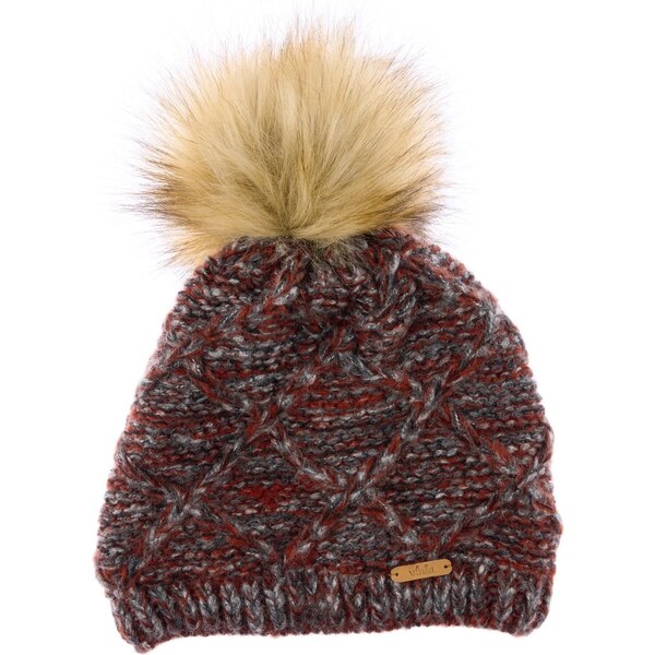 Vlnená čiapka Vlnka V09 hnedá 50220530