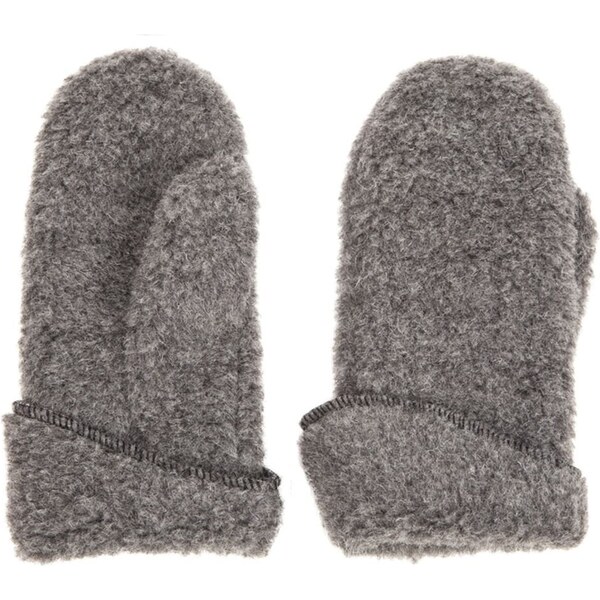 Vlnka Palčiaky z ovčej vlny tmavo sivá veľkosti palčiaky Dámske 48826983