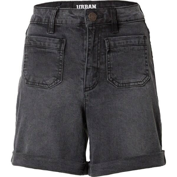 Urban Classics Džínsy čierny denim 37947717