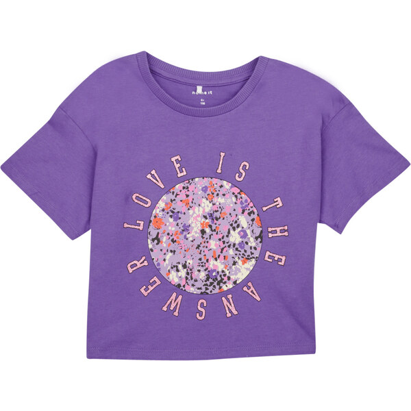 Name it Tričká s krátkym rukávom NKFBOLETTE SS LOOSE SHORT TOP Name it 62494667