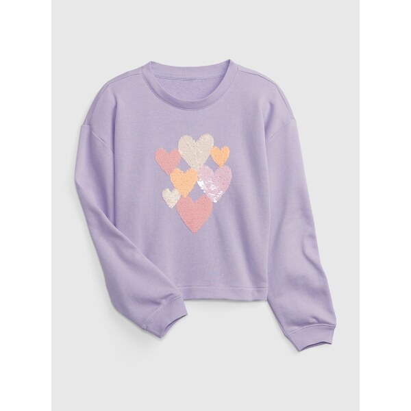 GAP Dievčenská mikina s flitry 602863-02 66268200