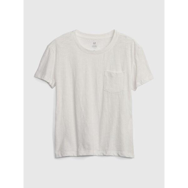 Biele detské tričko GAP 50536135