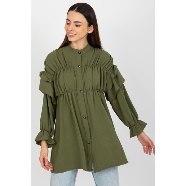 Košeľa s dlhým rukávom model 175460 Och Bella 38011101