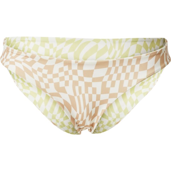 Volcom Bikinové nohavičky limetová / biela 38015098