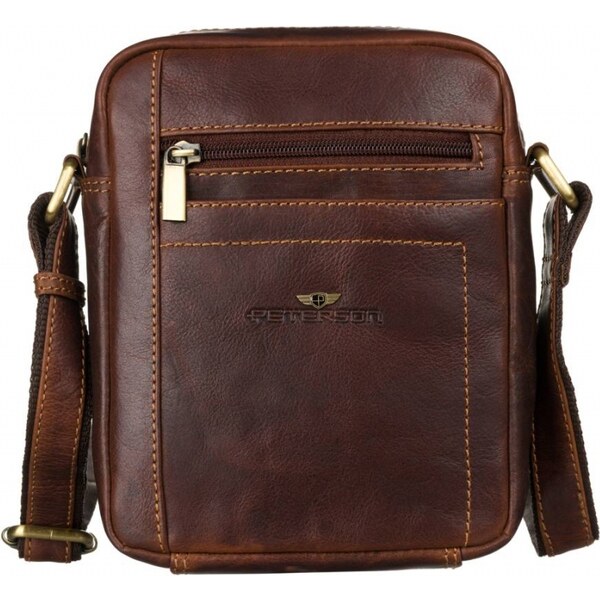 Peterson Pánska kožená crossbody taška (GT174) 38053495
