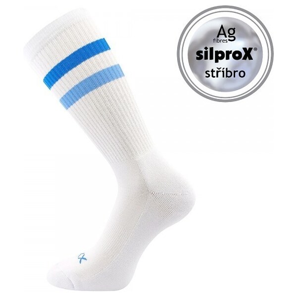 RETRAN antibakteriálne športové ponožky VoXX Biela / Modrá 39-42 1 pár 63388918