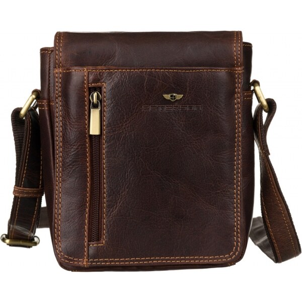Peterson Pánska kožená crossbody taška (GT176) 38053493