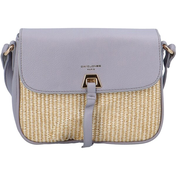 Dámska crossbody kabelka bledo fialová - David Jones Flou fialová 39468945