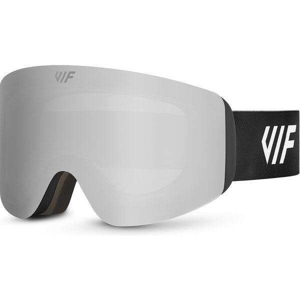 Lyžiarske a snowboardové okuliare VIF SKI & SNB Black x Silver 50150996
