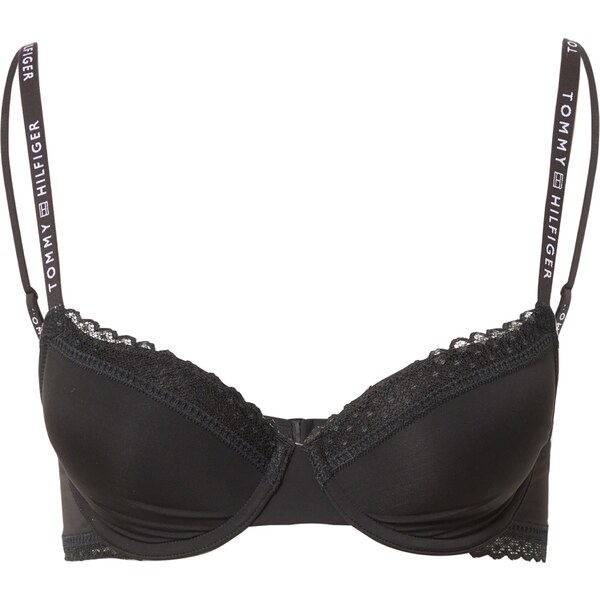 Tommy Hilfiger Underwear Podprsenka čierna / biela 39509898