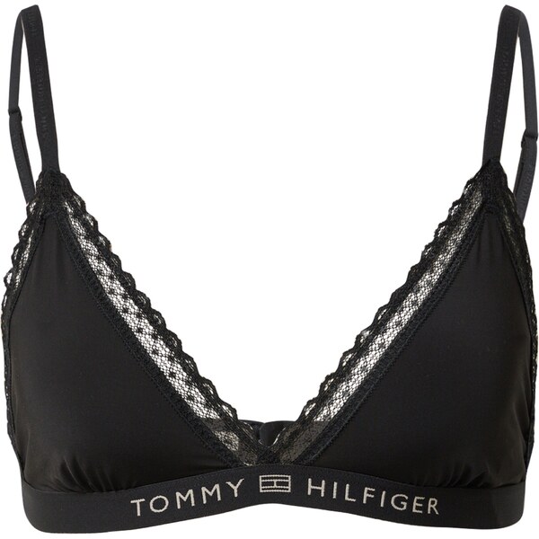 Tommy Hilfiger Underwear Podprsenka čierna / biela 38160619