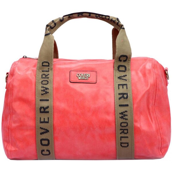 Coveri World Dámska cestovná taška červená 38149676