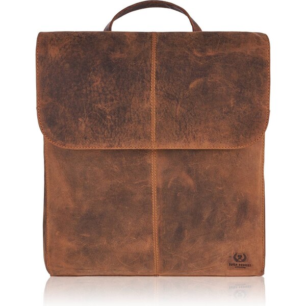 PAOLO PERUZZI Dámsky kožený batoh vintage| hnedá T-72-HBR 38151928