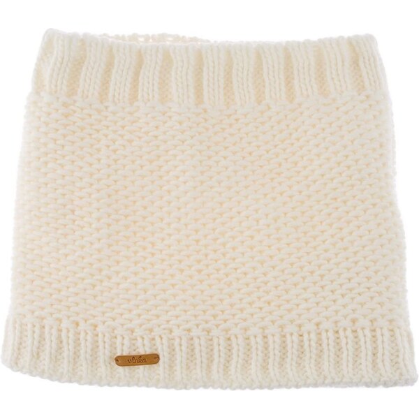 Vlnený nákrčník Vlnka N01 biela 35450181