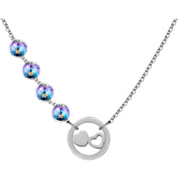 SWAROVSKI Elements Swarovski e. náhrdelník Design Love, chameleon 39156445