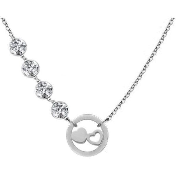 SWAROVSKI Elements Swarovski e. náhrdelník Design Love, srdce sen6129 39156446