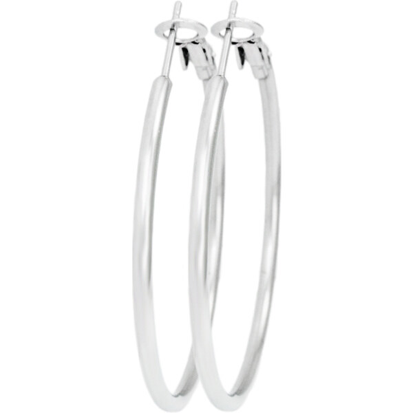 BM Jewellery Náušnice kruhy 4 cm z chirurgickej ocele S113238070 39600031