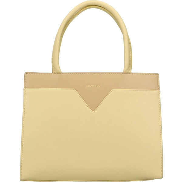 Dámska kabelka bledožltá - DIANA & CO Olilia žltá 39600549
