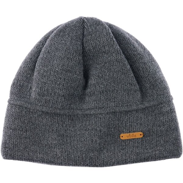 Vlnená čiapka Vlnka V10 sivá 58229555