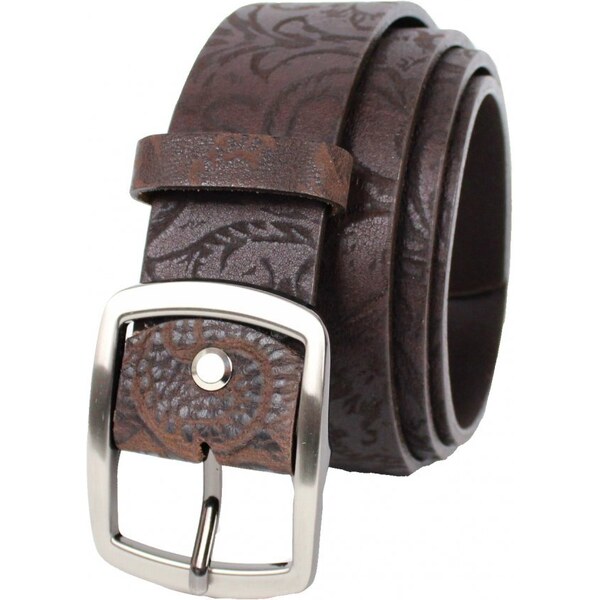 Penny Belts Dámsky kožený opasok 246V240 hnedý vzor 37844699
