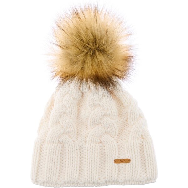 Vlnená čiapka Vlnka V08 prírodná 50220552