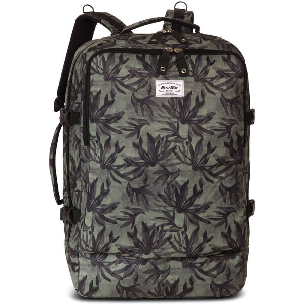 Bestway cestovný batoh cabin pro - prints 40l - zelená 63409764