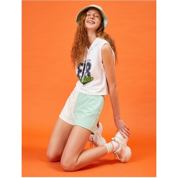 Koton Color Block Shorts Cotton 55256811