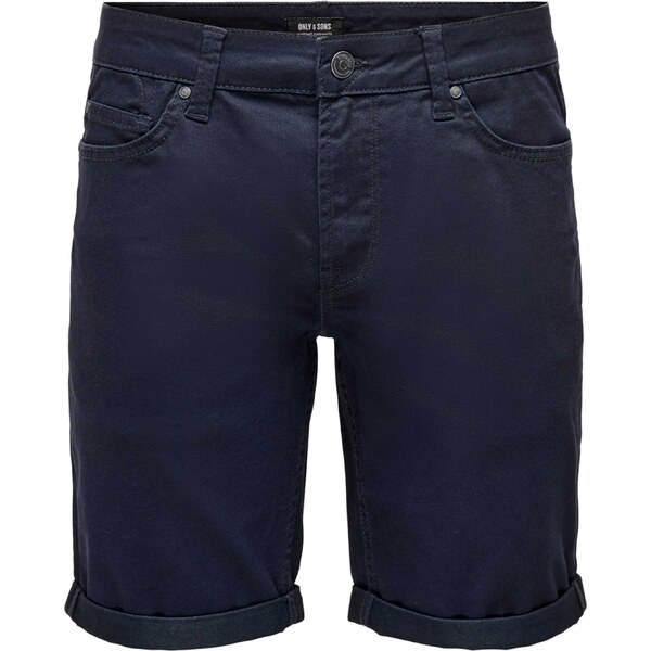 Only & Sons Nohavice Ply tmavomodrá 39310110