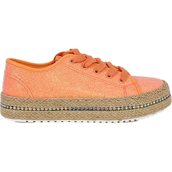 Espadrilky Laura Biagiotti Glitter Orange 56369363