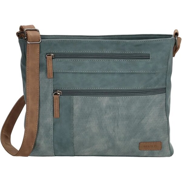 Beagles Modrá dvojfarebná crossbody kabelka na rameno Melissa“ 39328096