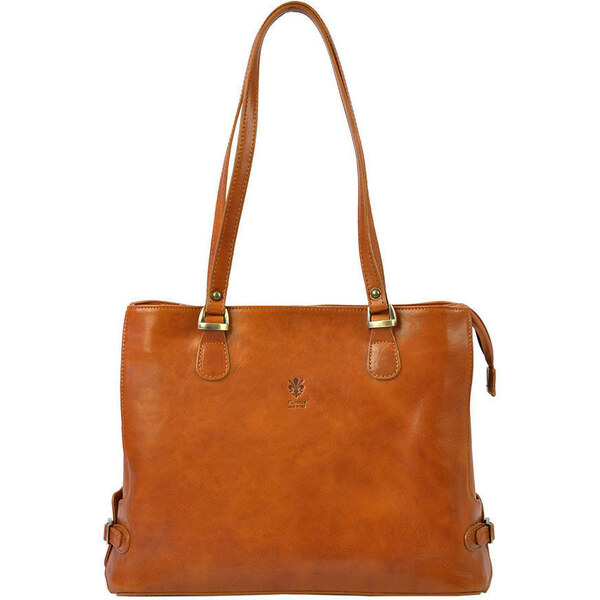 Camel kožená kabelka cez plece Florence 14 50008550