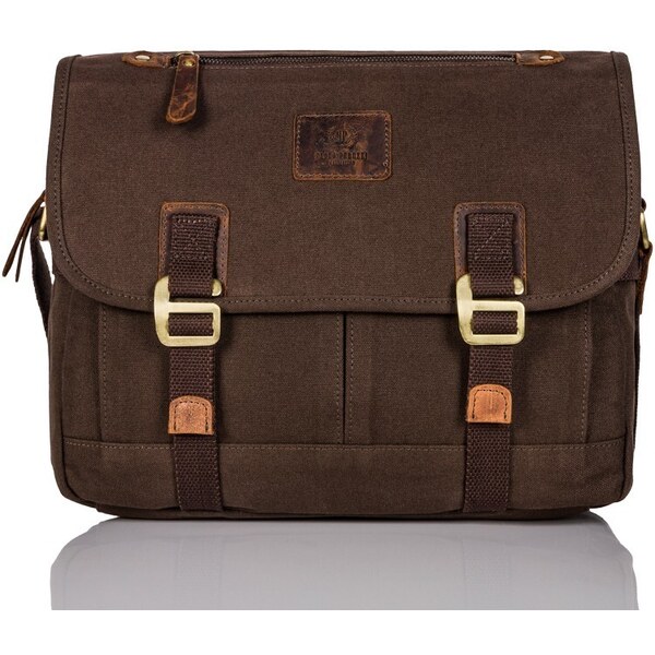 PAOLO PERUZZI Pánska taška cez rameno Vintage T-17-BR | hnedá T-17-BR 39346970