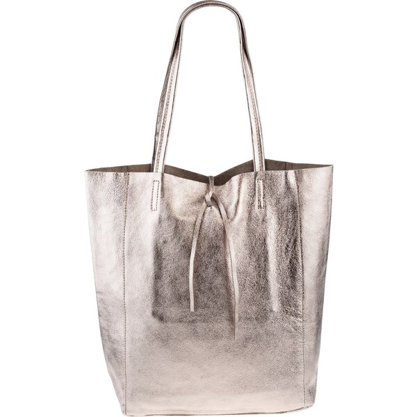 Bronzová kožená talianska kabelka Annalisa Bronzo Lucida NovaKabelka 64371689