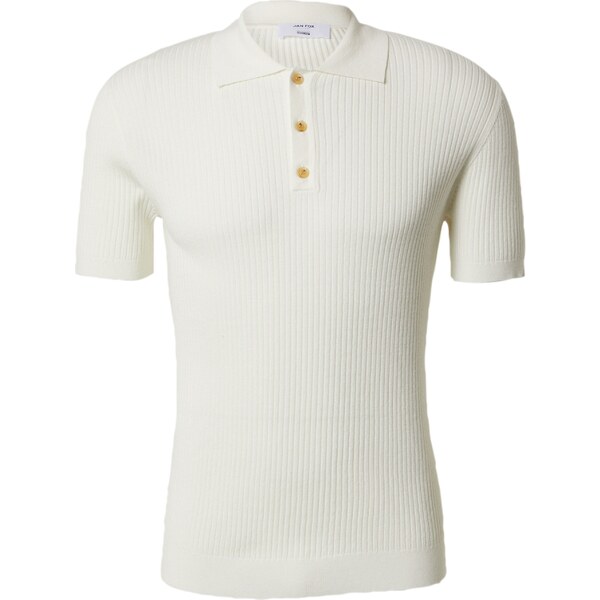 DAN FOX APPAREL Tričko Ferdinand prírodná biela 39358775