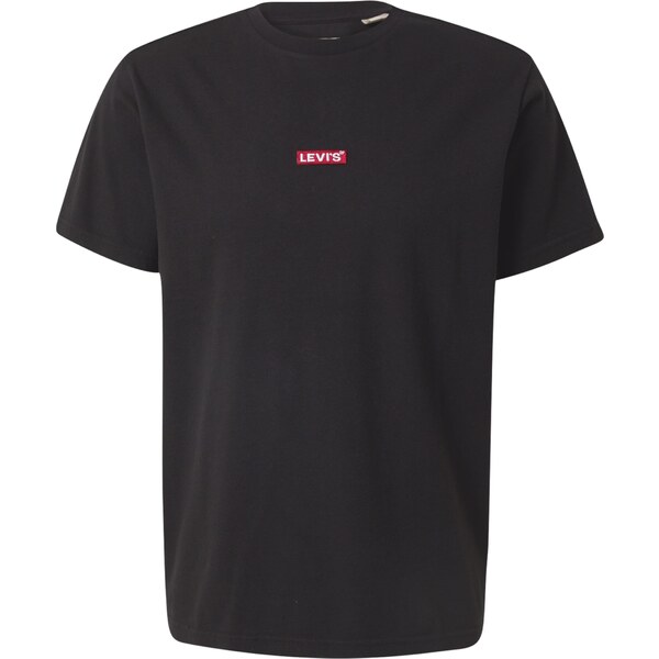 LEVIS Tričko Relaxed Baby Tab Short Sleeve Tee červená / čierna 39375321