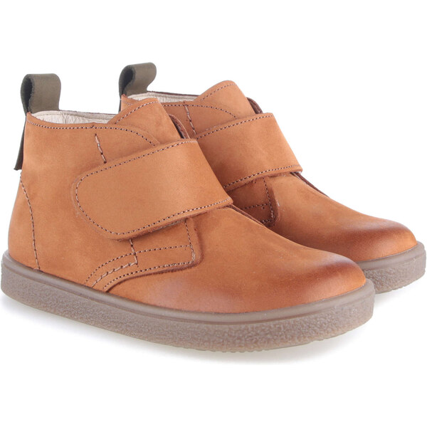 Detské celoročné kožené topánky Emel E2470-44 Hnedá 46771729